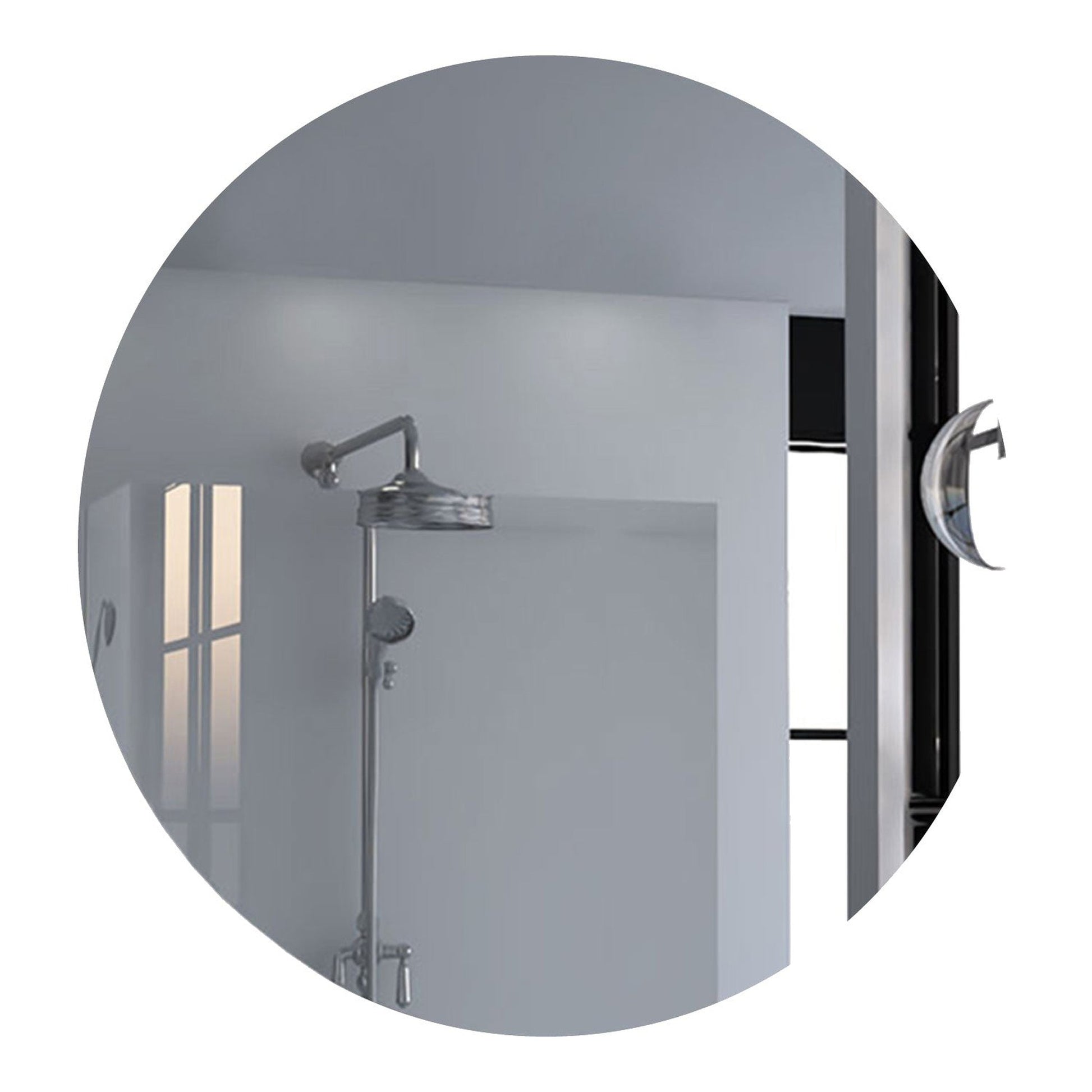 HomeRoots Modern Circle Wall Mirror