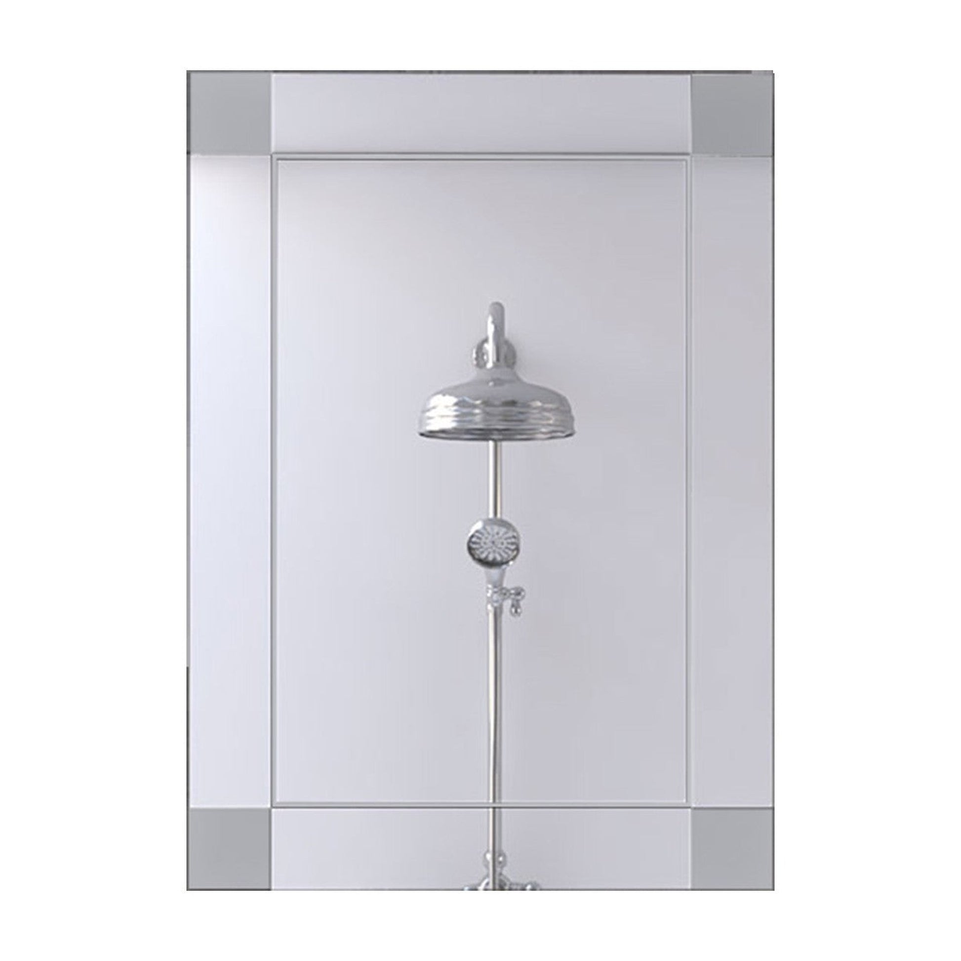 HomeRoots Modern Minimalist Blocks Wall Mirror