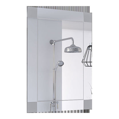 HomeRoots Modern Minimalist Blocks Wall Mirror