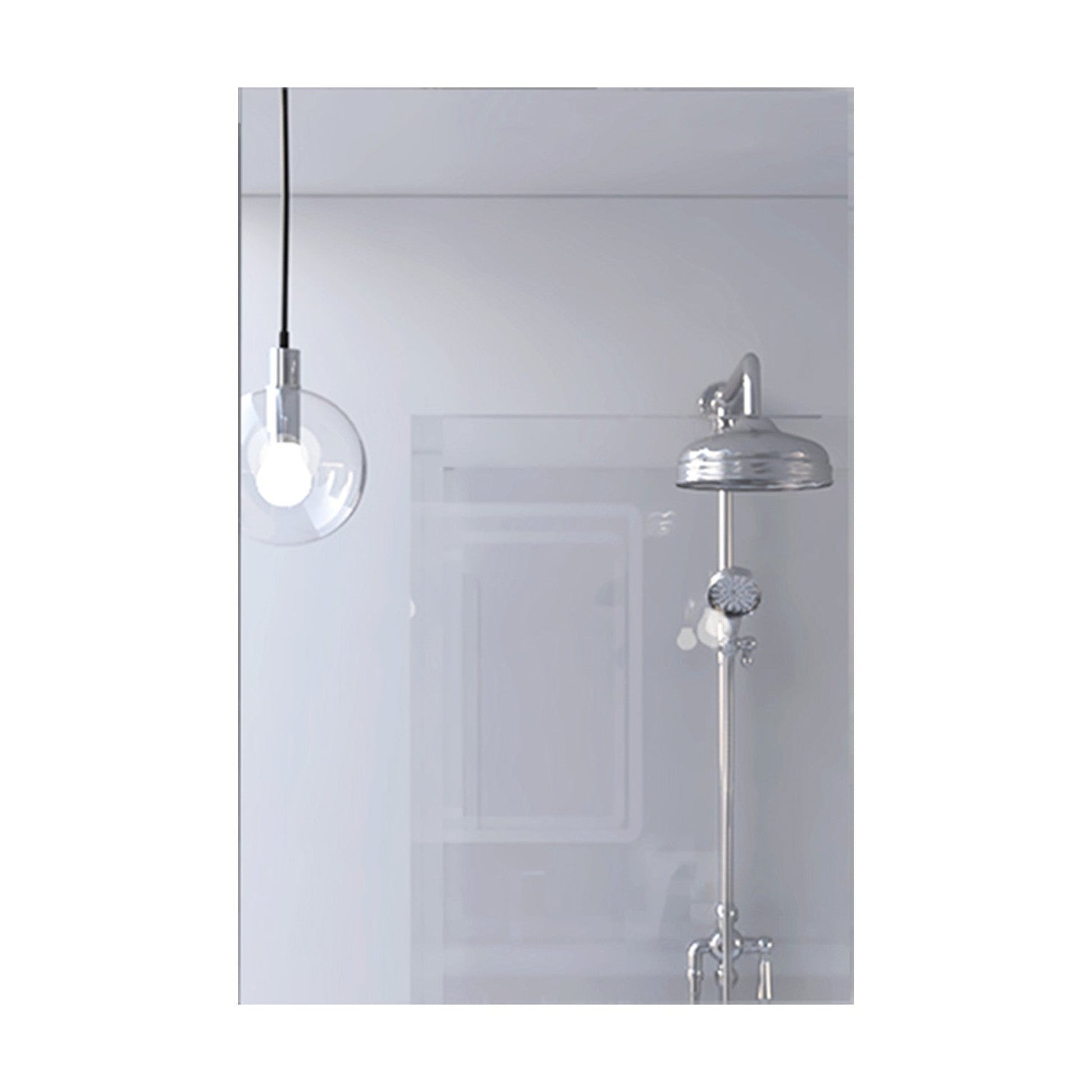 HomeRoots Modern Minimalist Rectangle Wall Mirror