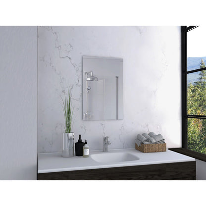 HomeRoots Modern Minimalist Rectangle Wall Mirror