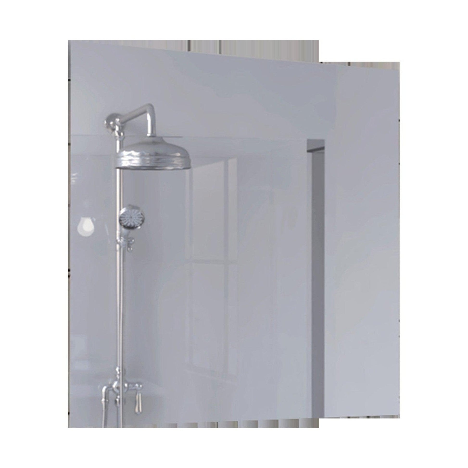 HomeRoots Modern Minimalist Square Wall Mirror