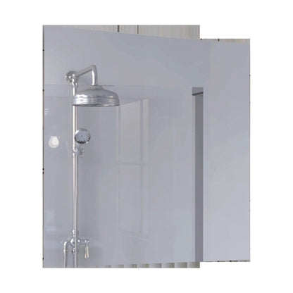 HomeRoots Modern Minimalist Square Wall Mirror