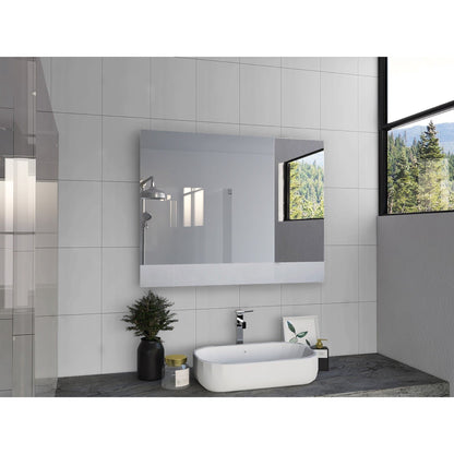 HomeRoots Modern Square Shaped Wall Mirror