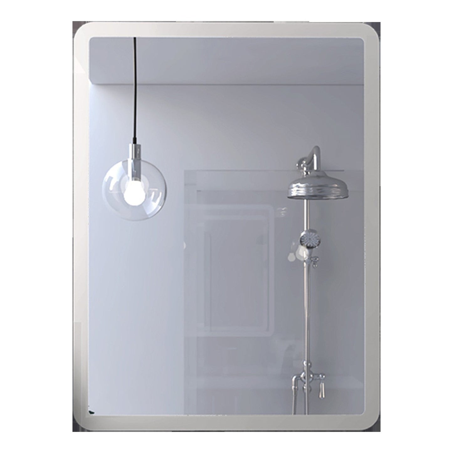 HomeRoots Modern Squoval Shape Wall Mirror