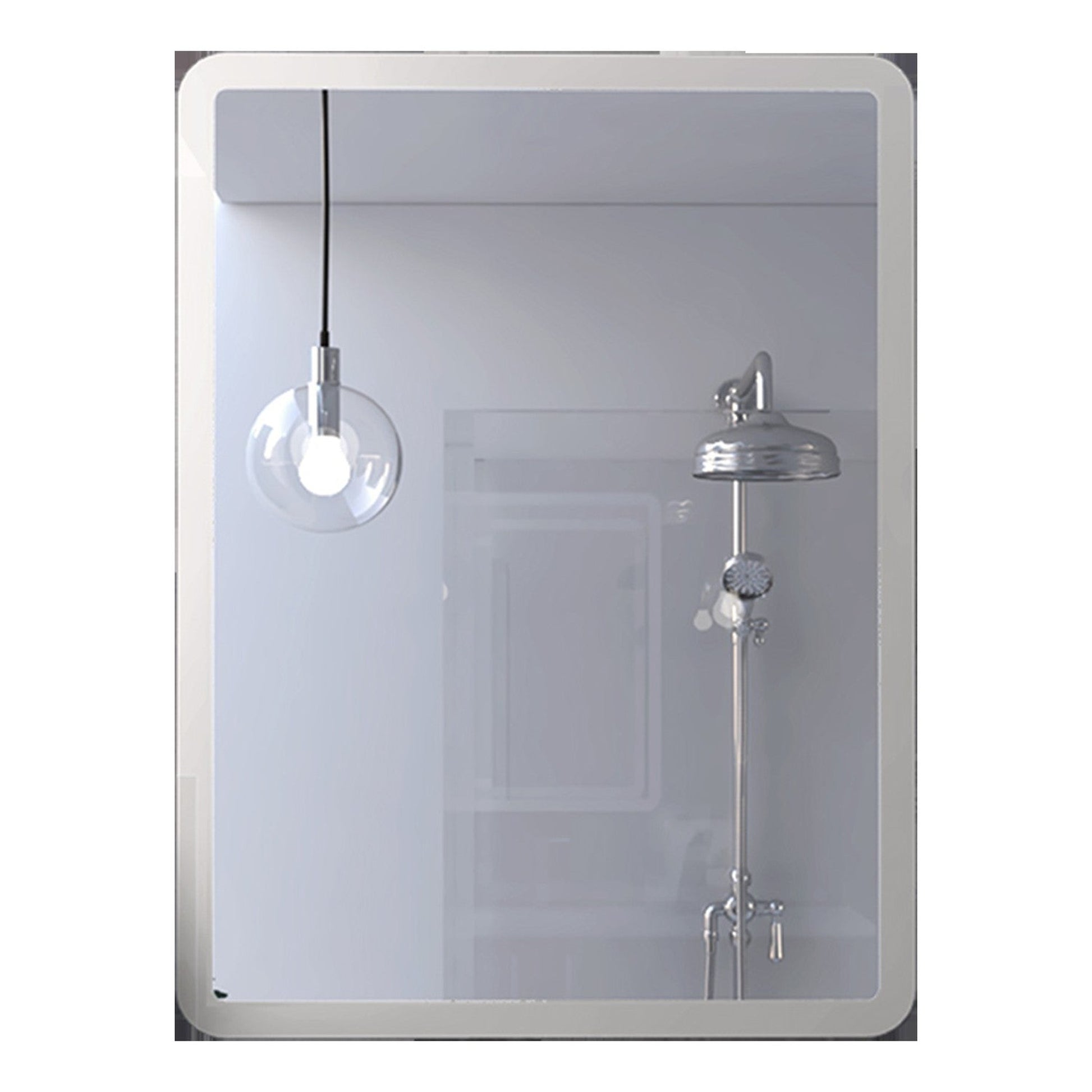 HomeRoots Modern Squoval Shape Wall Mirror