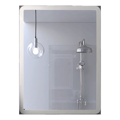 HomeRoots Modern Squoval Shape Wall Mirror