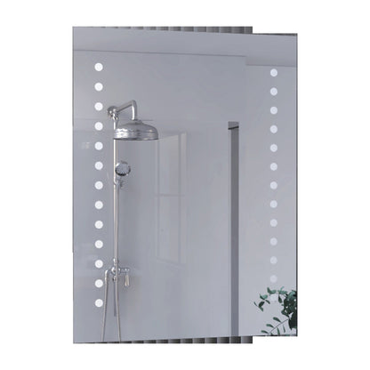 HomeRoots Modern Vertical Dots Design Wall Mirror