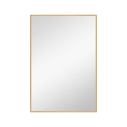 HomeRoots Narrow Gold Rectangular Wall Mirror