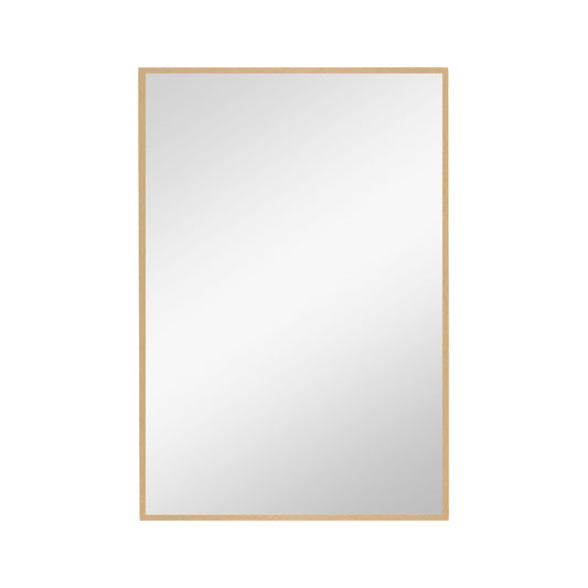 HomeRoots Narrow Gold Rectangular Wall Mirror