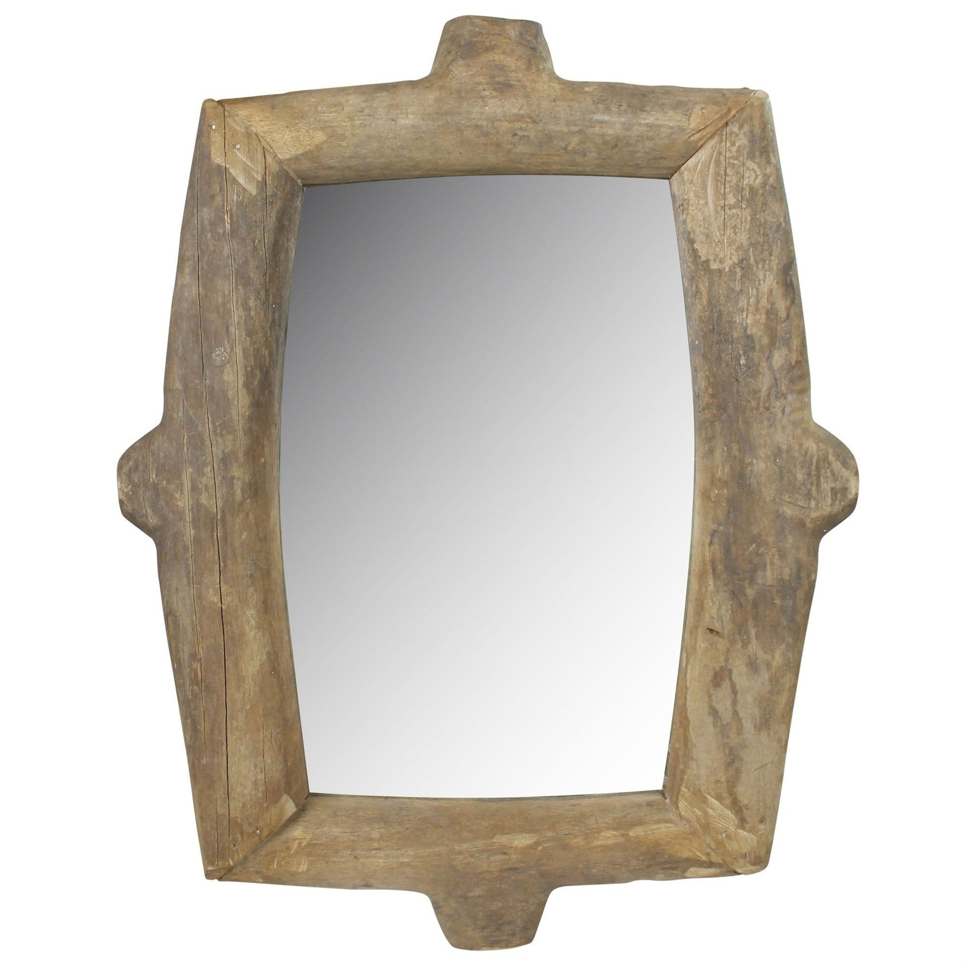 HomeRoots Natural Wooden Wall Mirror
