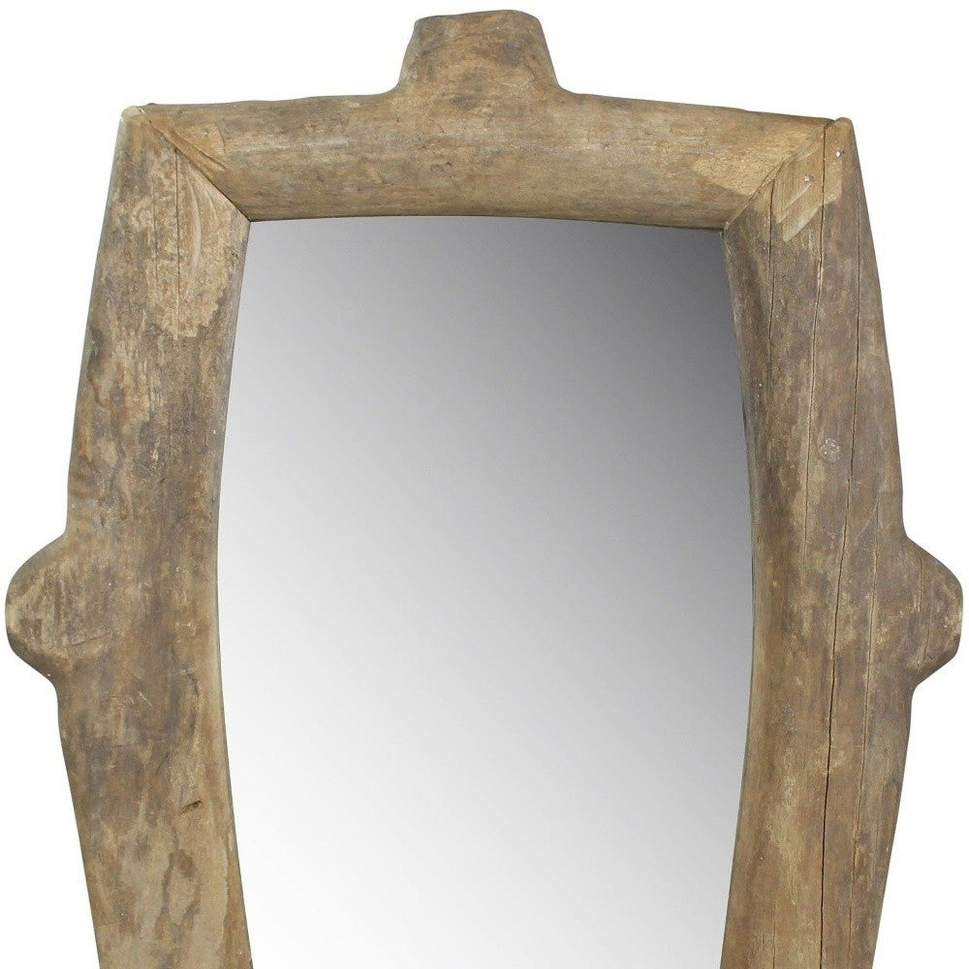 HomeRoots Natural Wooden Wall Mirror