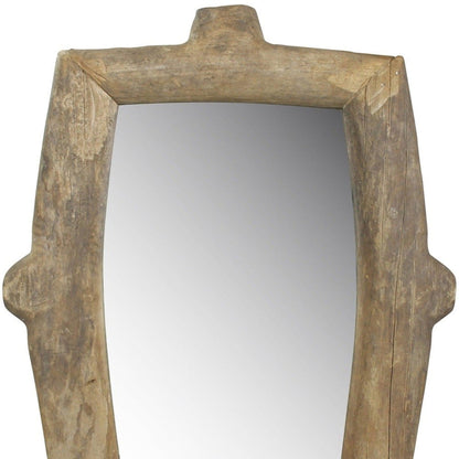 HomeRoots Natural Wooden Wall Mirror