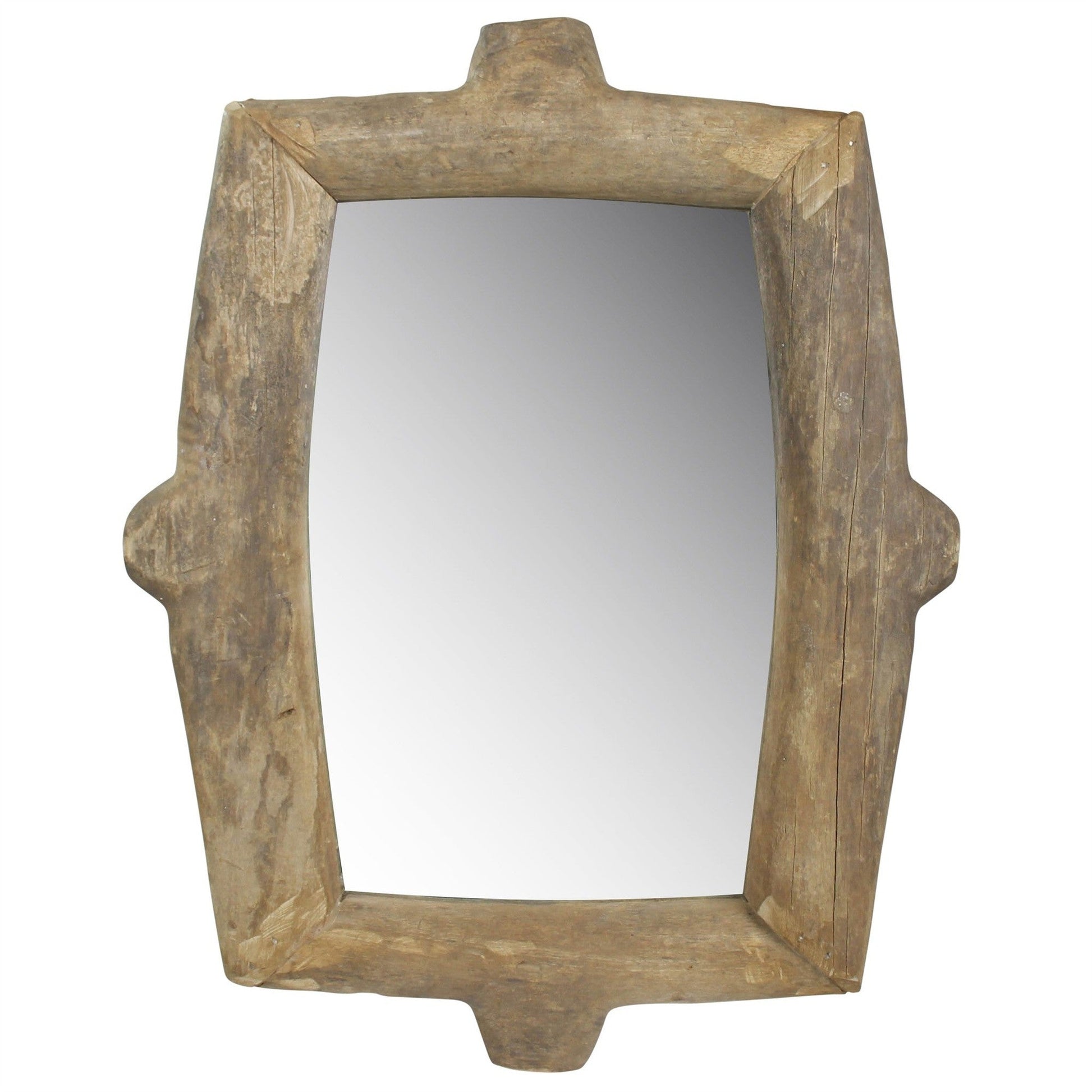 HomeRoots Natural Wooden Wall Mirror