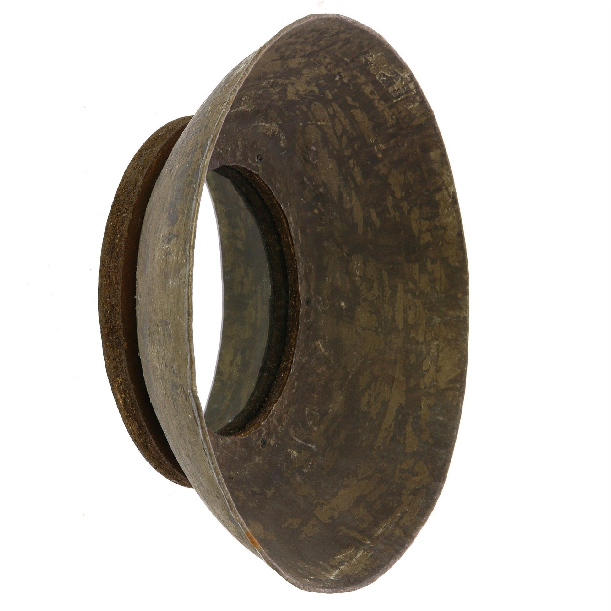 HomeRoots Petite Metal Bowl Wall Mirror