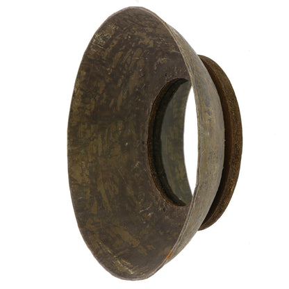 HomeRoots Petite Metal Bowl Wall Mirror