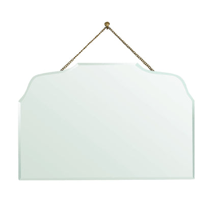HomeRoots Rectangular Arch Beveled Hanging Mirror