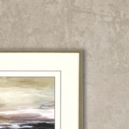 HomeRoots Rectangular Weathered Walnut Stain Strips Mirror