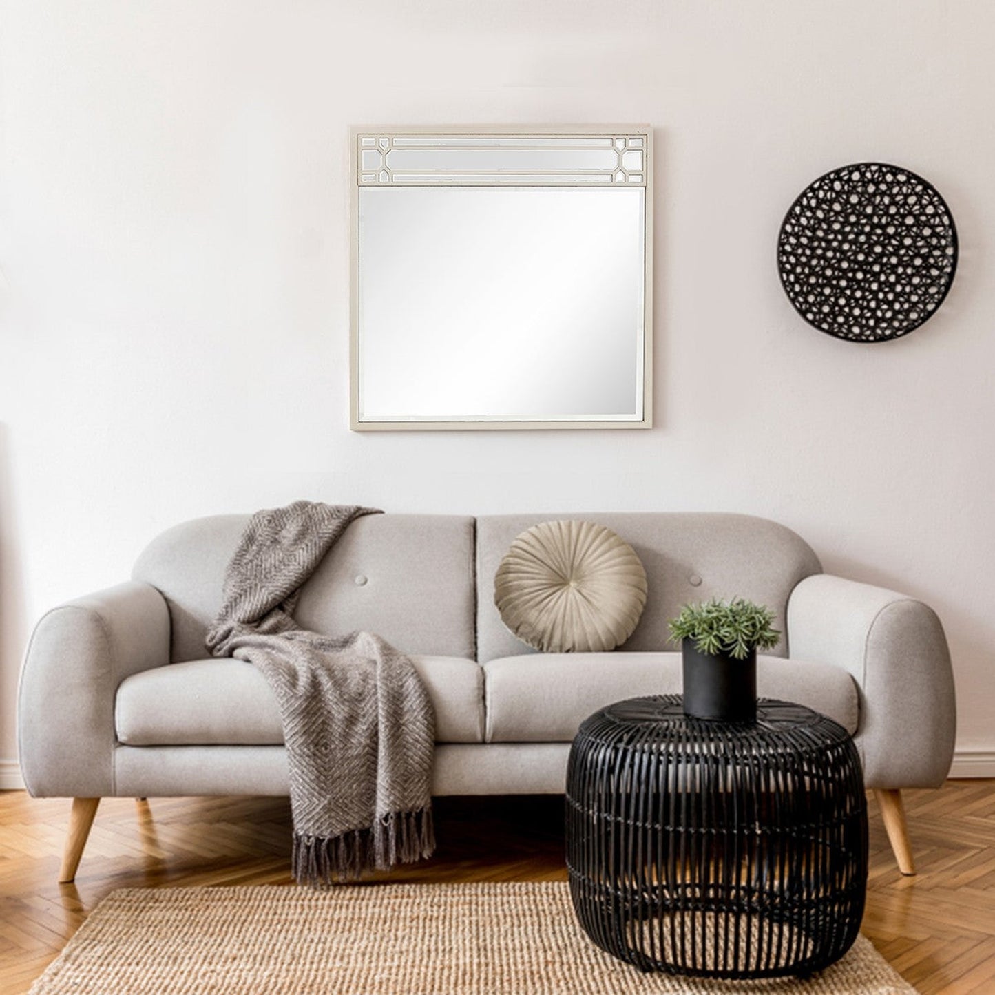 HomeRoots Regal Feel Wall Mirror