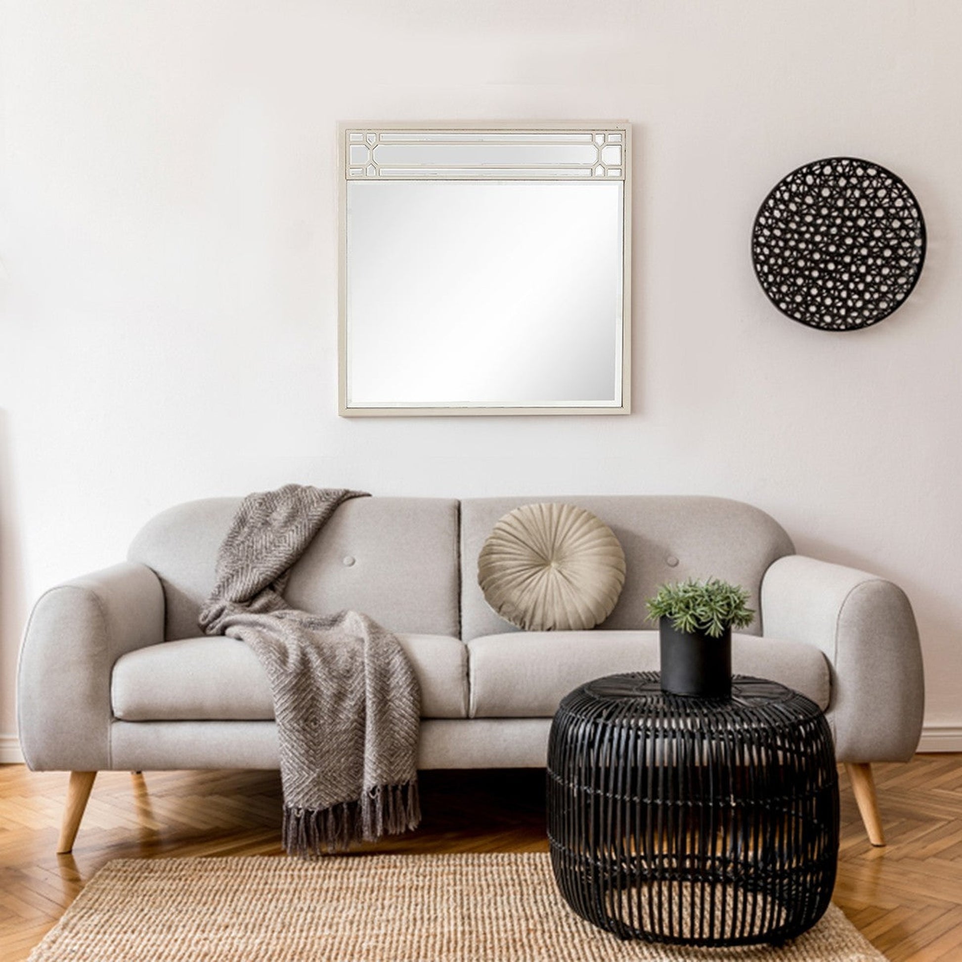 HomeRoots Regal Feel Wall Mirror