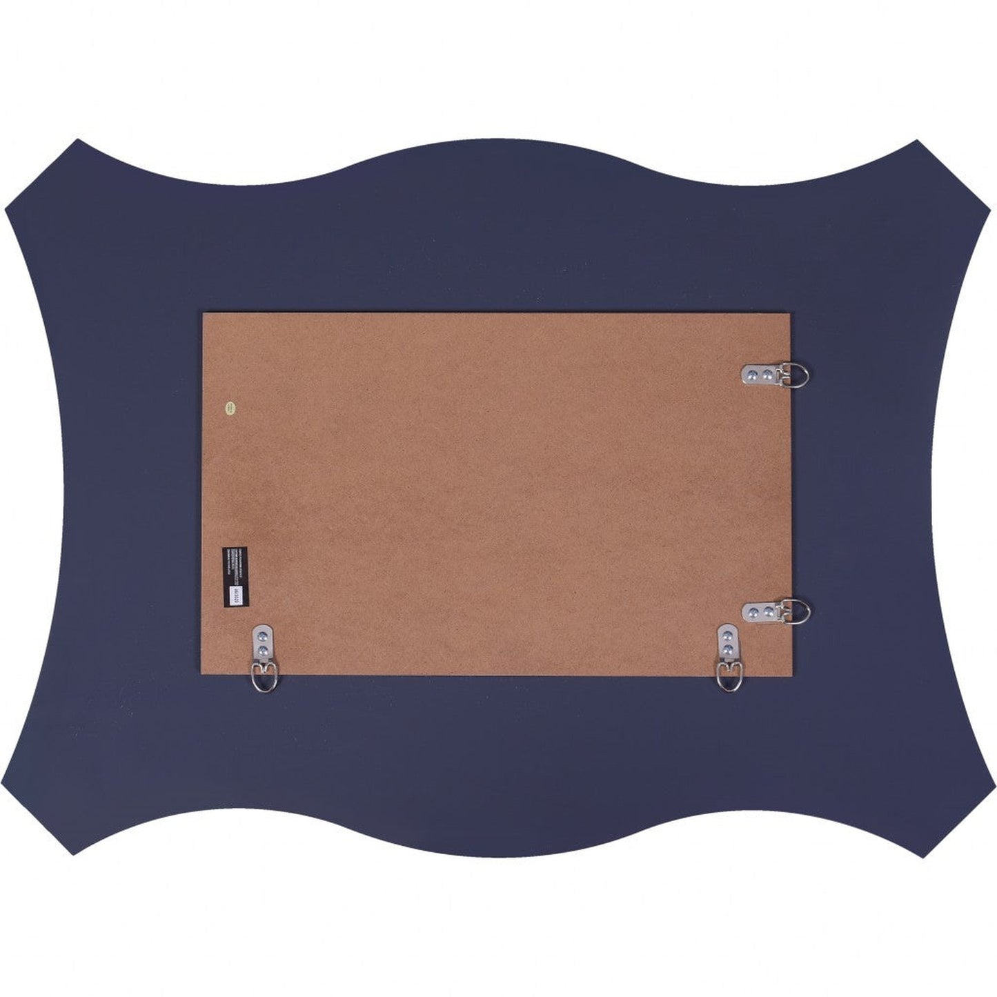 HomeRoots Scalloped Quatrefoil Glass Mirror