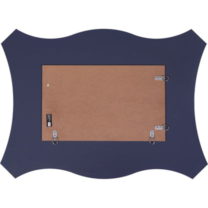 HomeRoots Scalloped Quatrefoil Glass Mirror