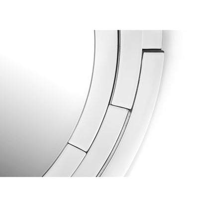 HomeRoots Silver 3D Framed Mirror