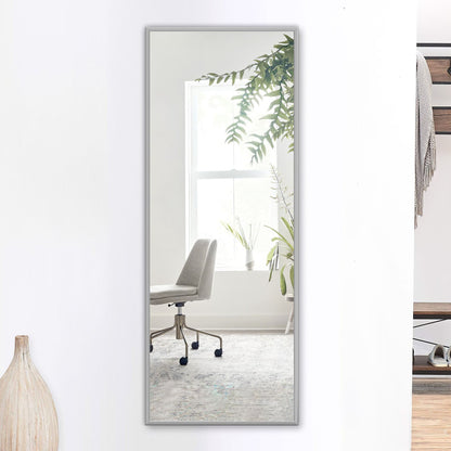 HomeRoots Silver Aluminum Framed Mirror