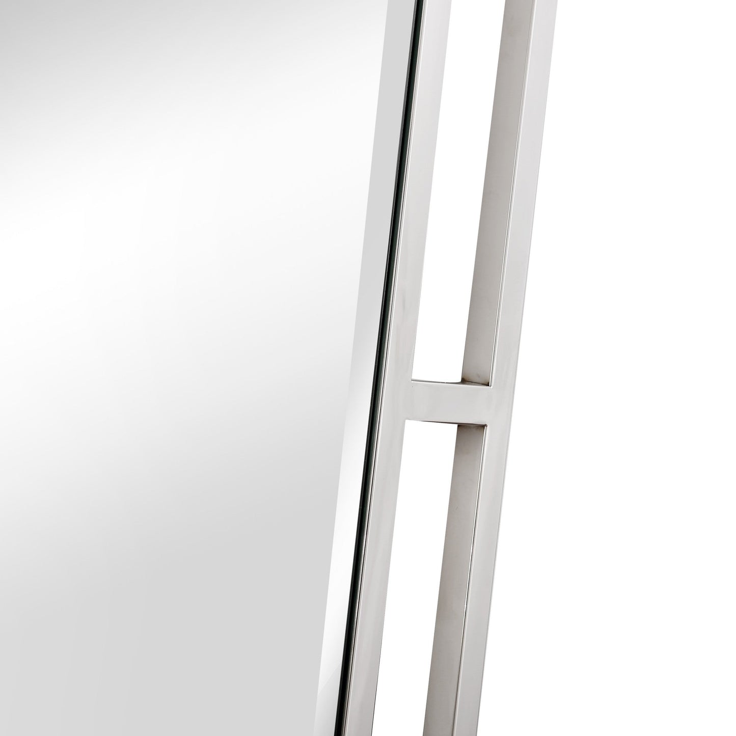 HomeRoots Silver Chic Rectangular Wall Mirror