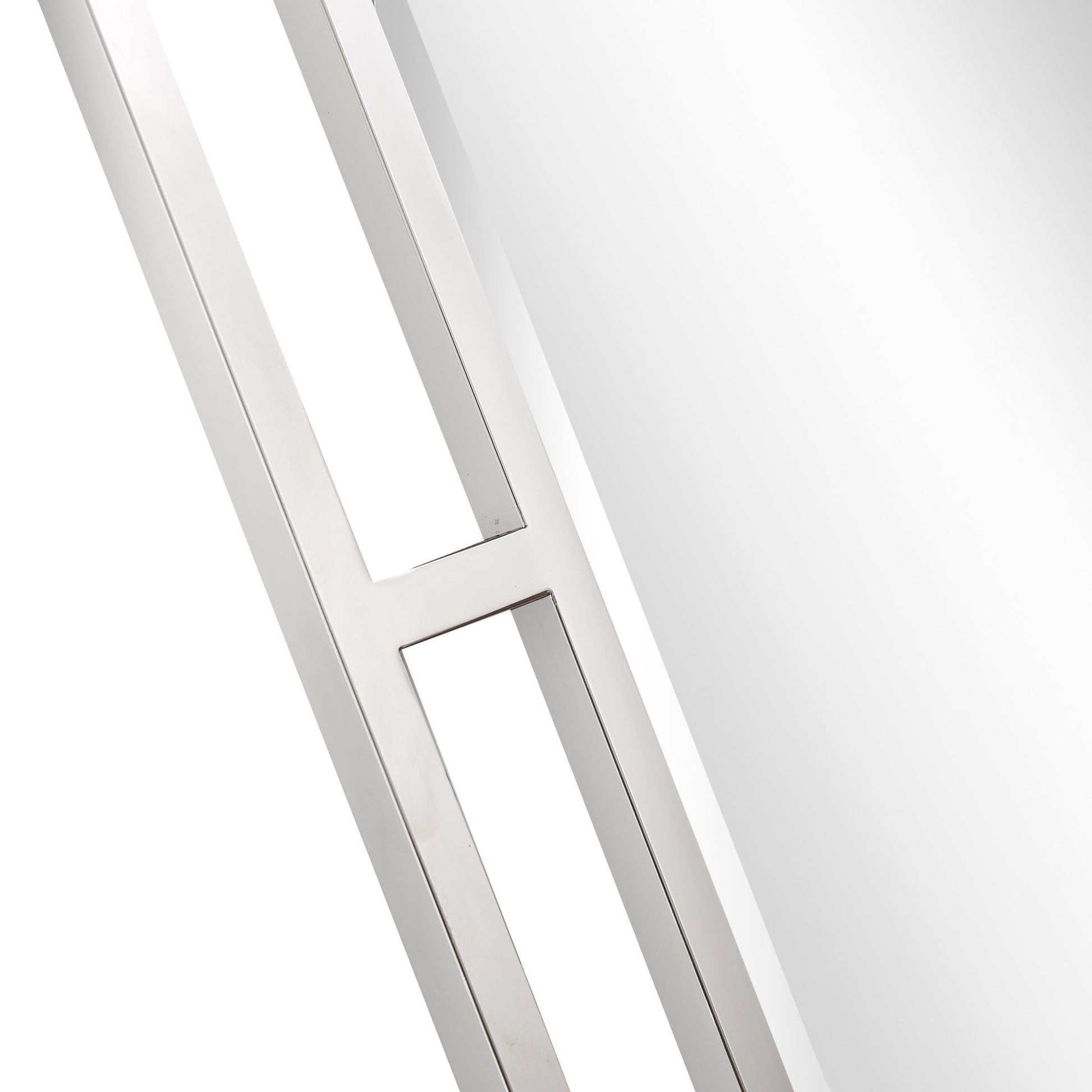 HomeRoots Silver Chic Rectangular Wall Mirror