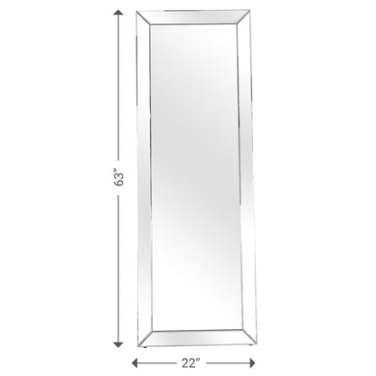 HomeRoots Silver Contemporary Full Length Mirror