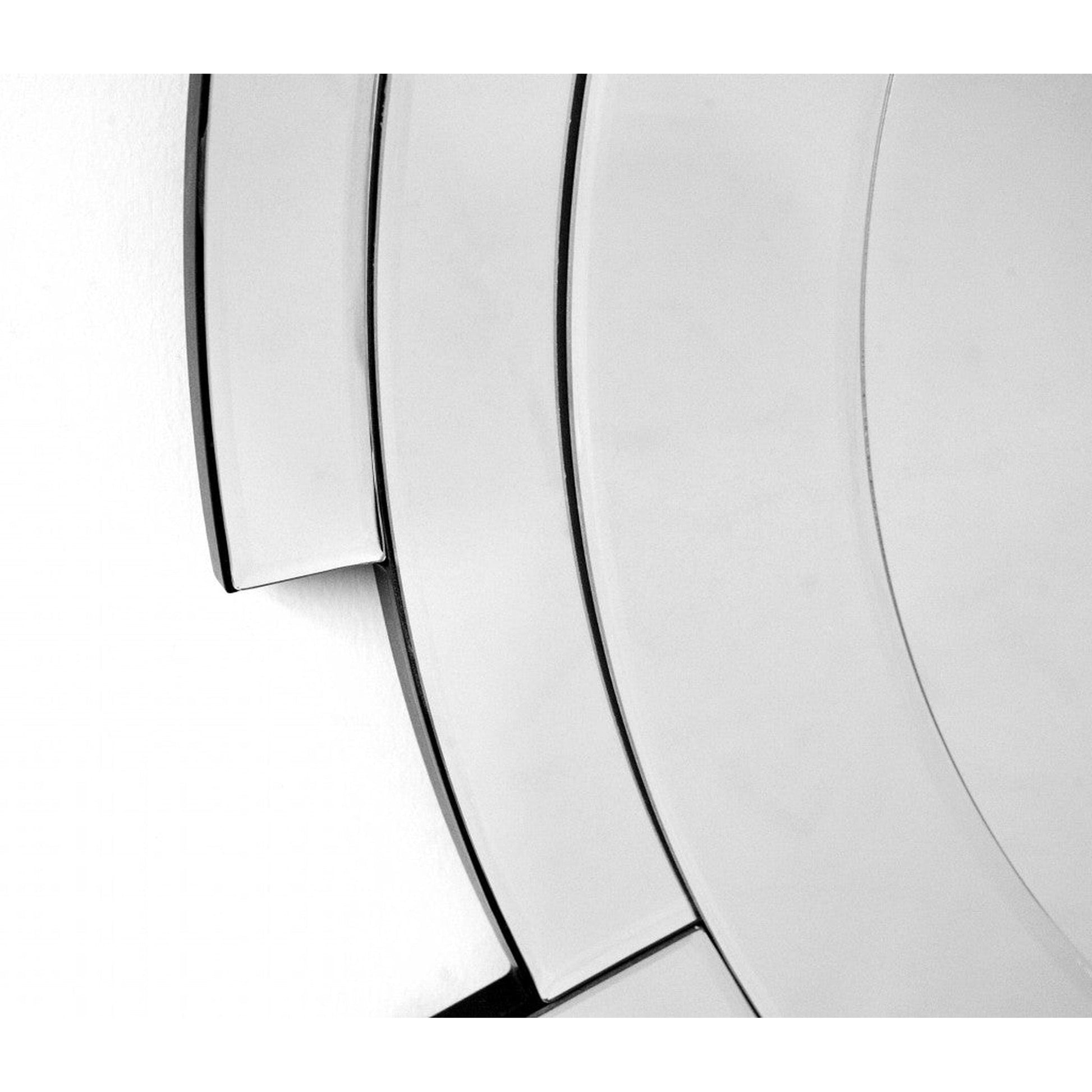 HomeRoots Silver Expanse Wall Mirror