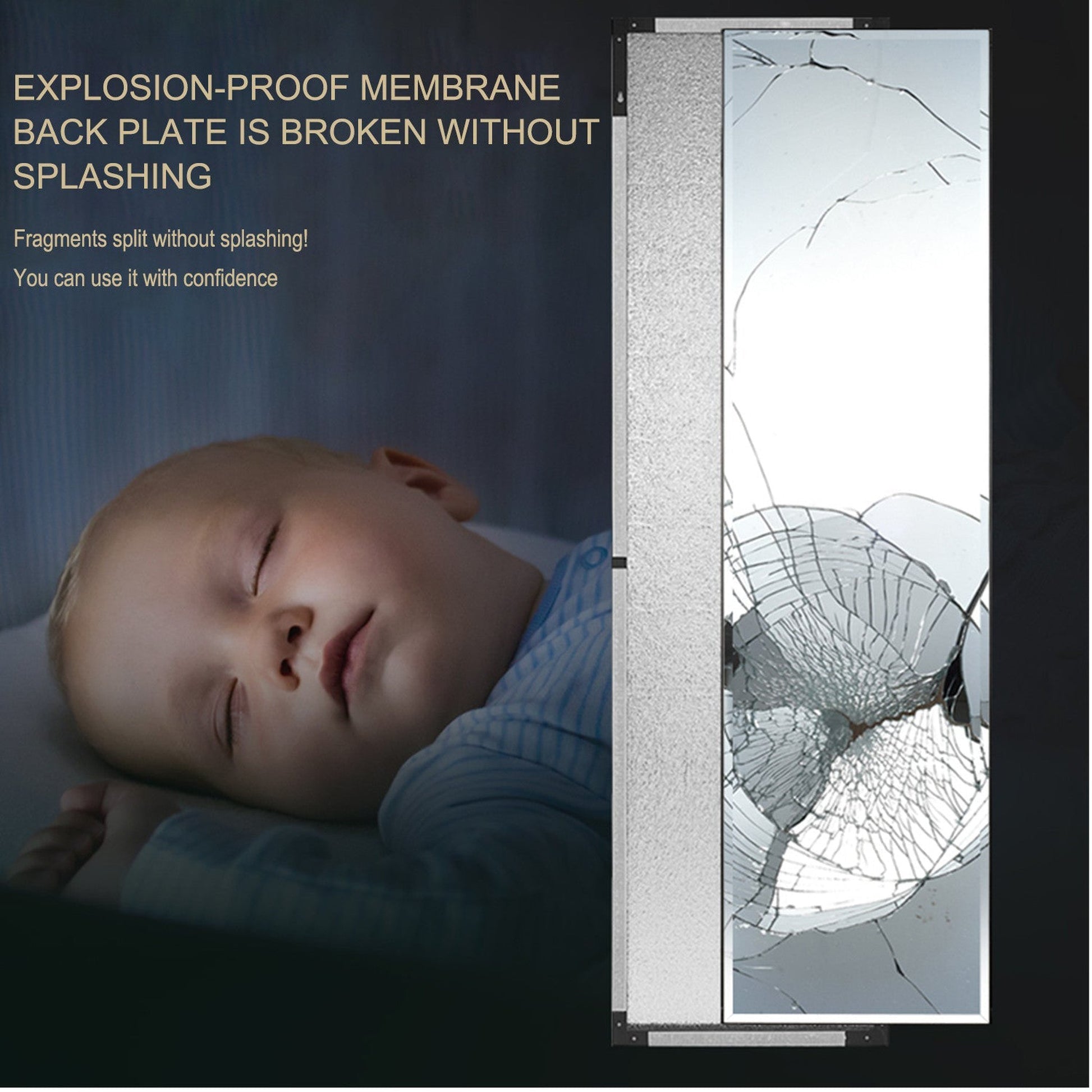 HomeRoots Silver Framed Wall Mirror