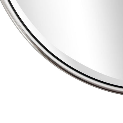HomeRoots Silver Full Moon Wall Mirror