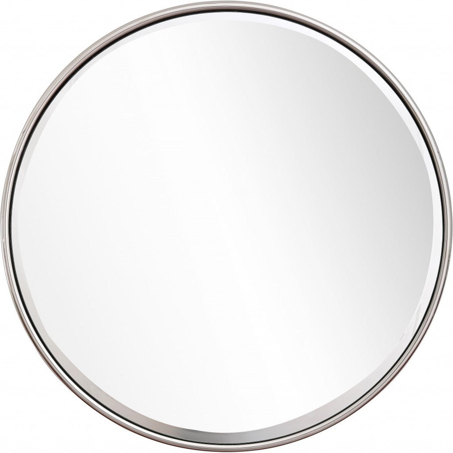 HomeRoots Silver Full Moon Wall Mirror