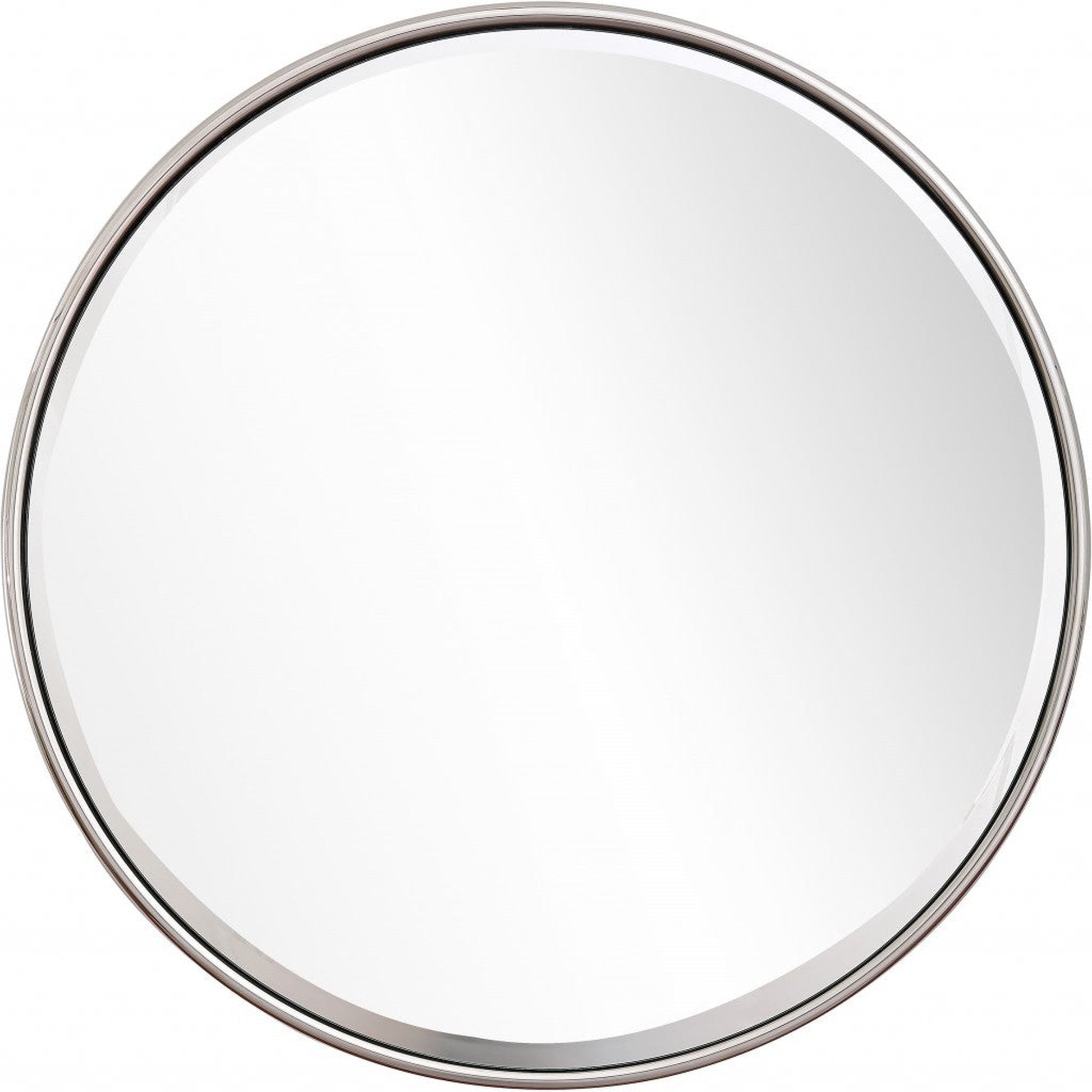 HomeRoots Silver Full Moon Wall Mirror