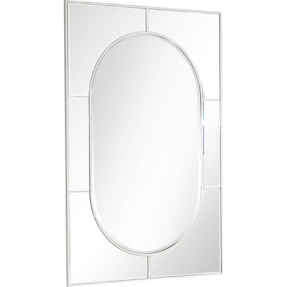 HomeRoots Silver Glass Wall Mirror