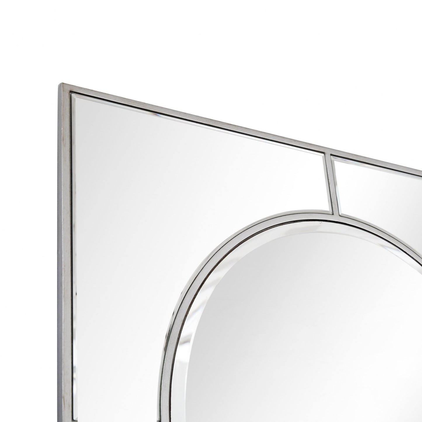 HomeRoots Silver Glass Wall Mirror