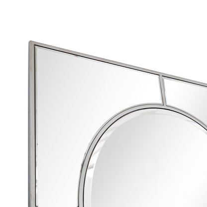 HomeRoots Silver Glass Wall Mirror