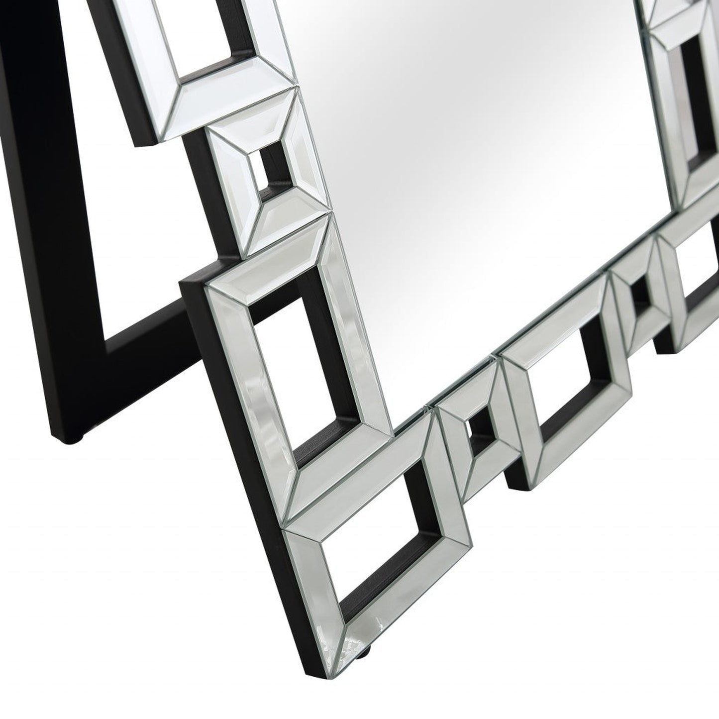 HomeRoots Silver Linked Full Length Mirror