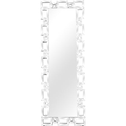 HomeRoots Silver Linked Full Length Mirror