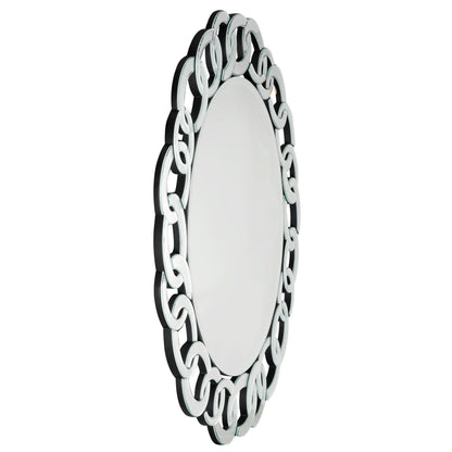 HomeRoots Silver Linked Mirror