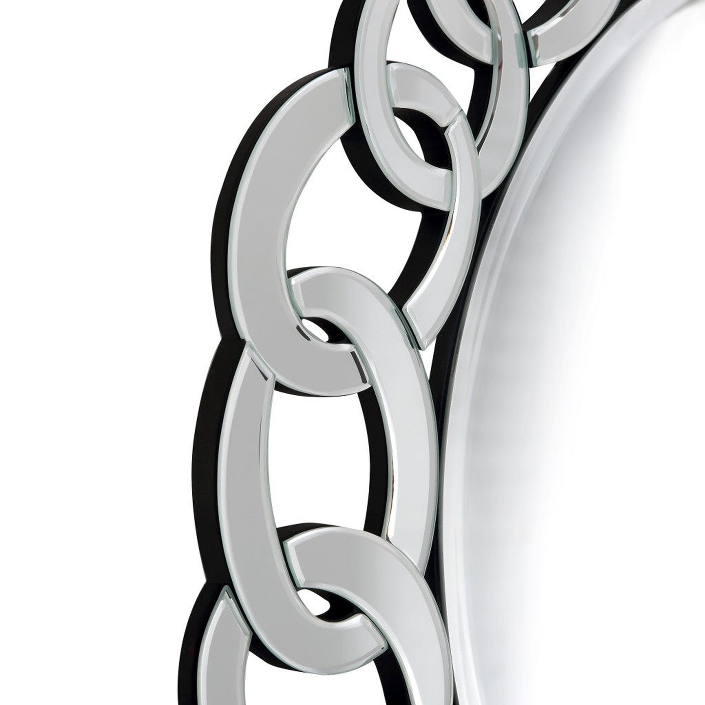HomeRoots Silver Linked Mirror