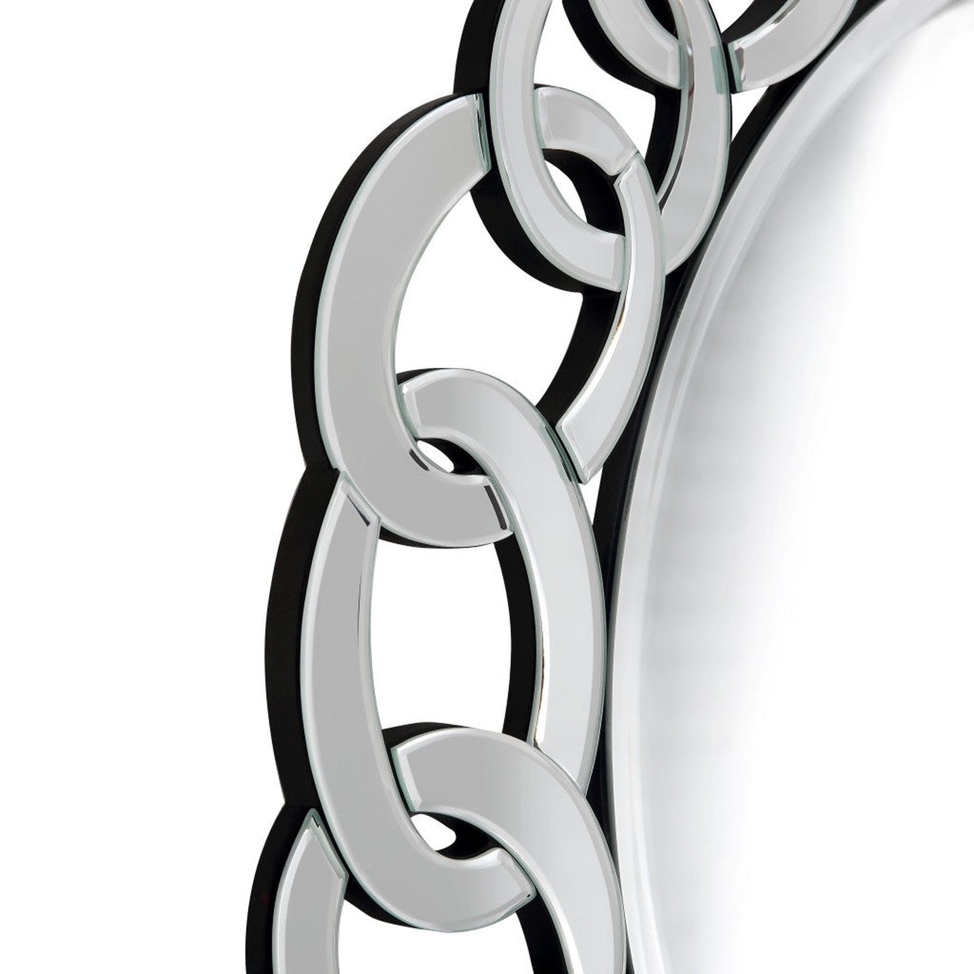 HomeRoots Silver Linked Mirror
