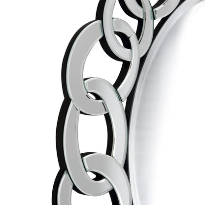 HomeRoots Silver Linked Mirror