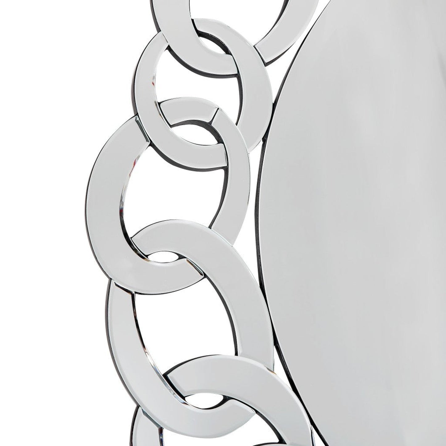 HomeRoots Silver Linked Mirror