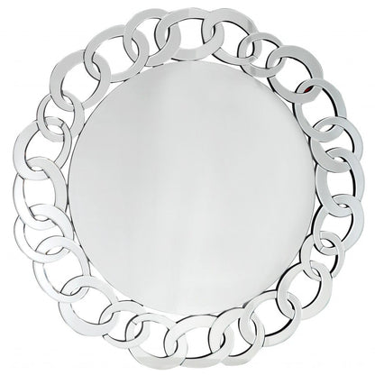 HomeRoots Silver Linked Mirror