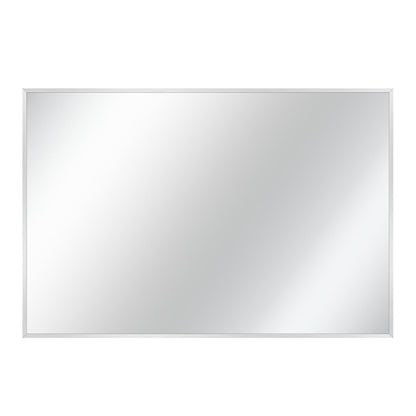 HomeRoots Silver Rectangular Wall Mirror