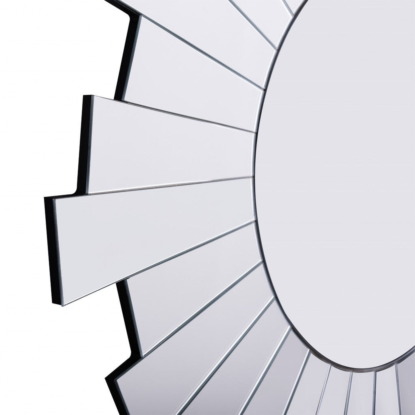 HomeRoots Silver Sunshine Wall Mirror