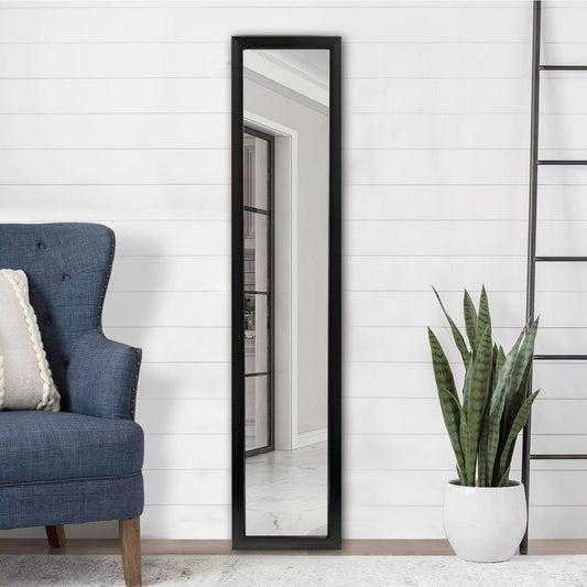 HomeRoots Sleek Black Framed Mirror
